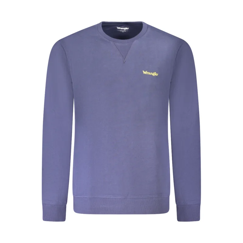 Pánska Mikina bez zipsu WRANGLER - Modrá Farba: Modrá, Veľkosť: 2XL
