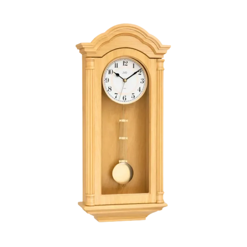 JVD Luxusní dřevěné kyvadlové hodiny JVD N9353.4