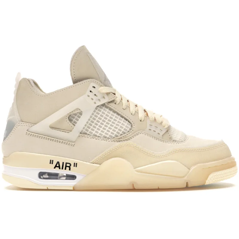 Air Jordan 4 Retro Off-White Sail (Women's) - 35.5