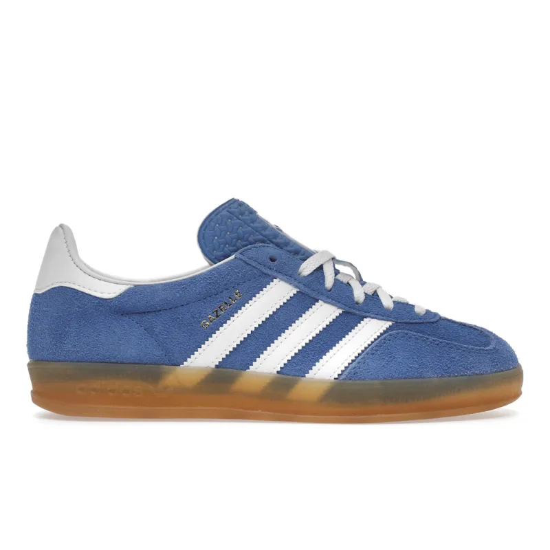 adidas Gazelle Indoor Blue Fusion Gum (Women's) - 39.5