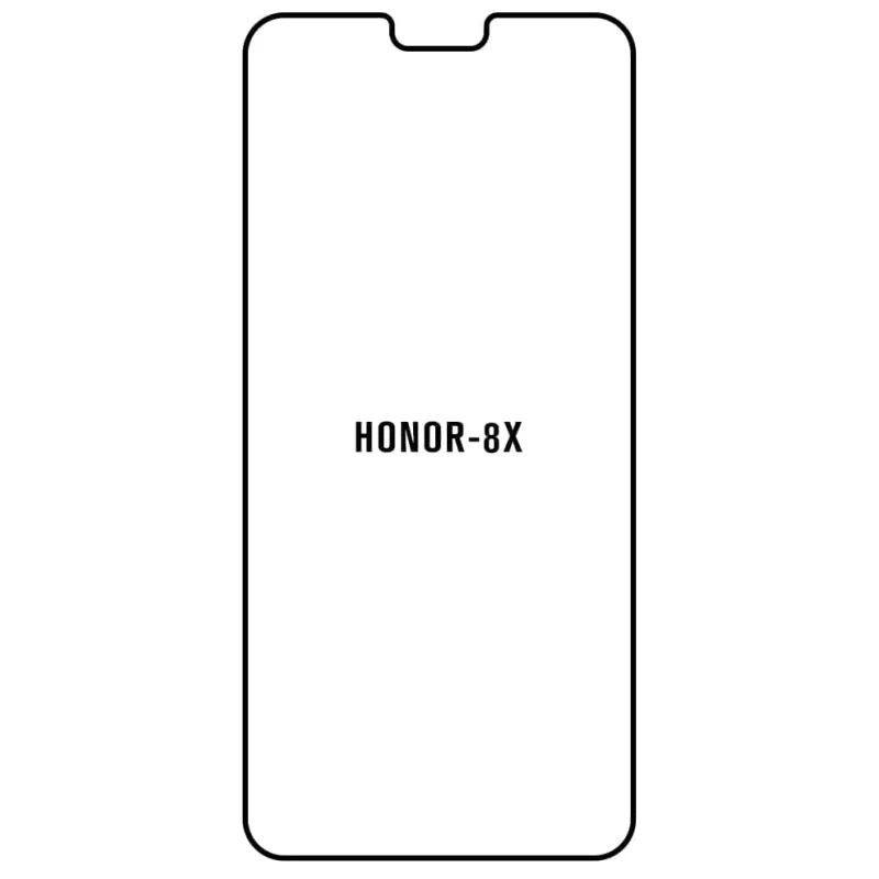Sunshine Honor 8X Predná Hydrogél ochranná fólia Strih: Kompatibilná s krytom, Typ fólie: Matná