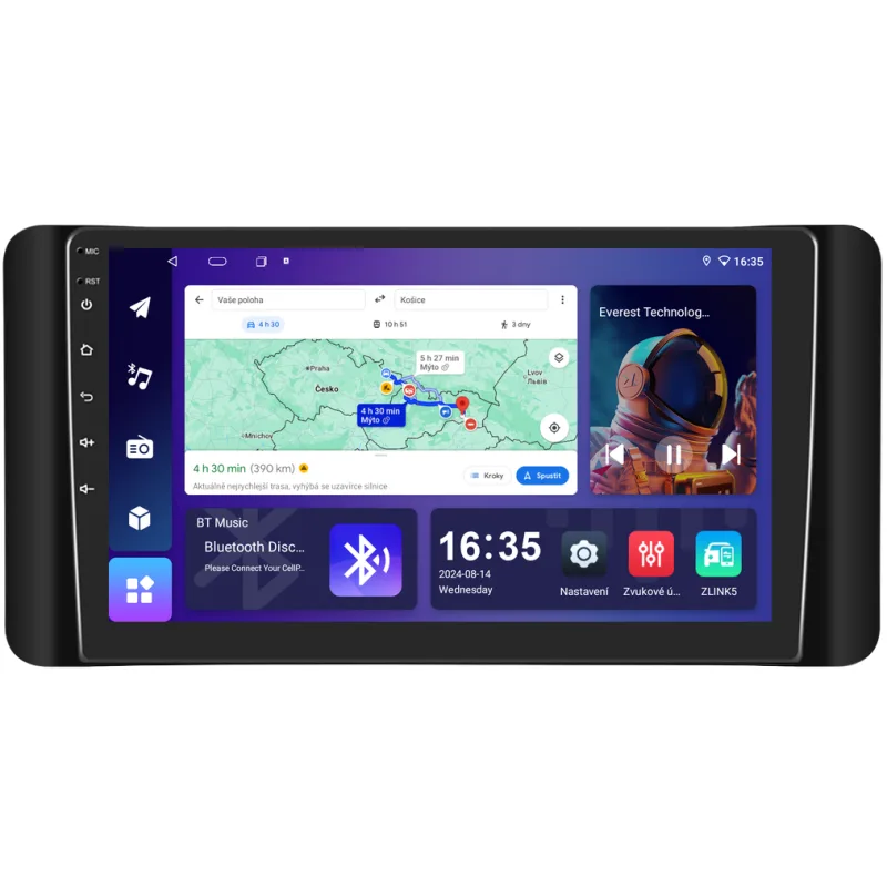 Isudar 2DIN autorádio T68B-IEV218 Android, Škoda Kamiq / Scala T68B-UN06/A8273