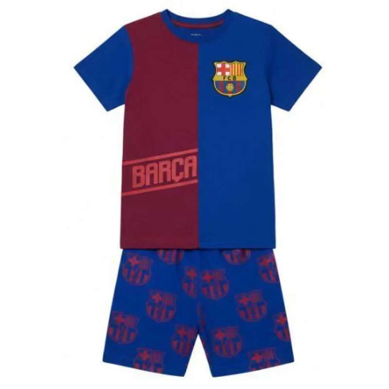 FC Barcelona pyžamo modro-červené detské - SKLADOM