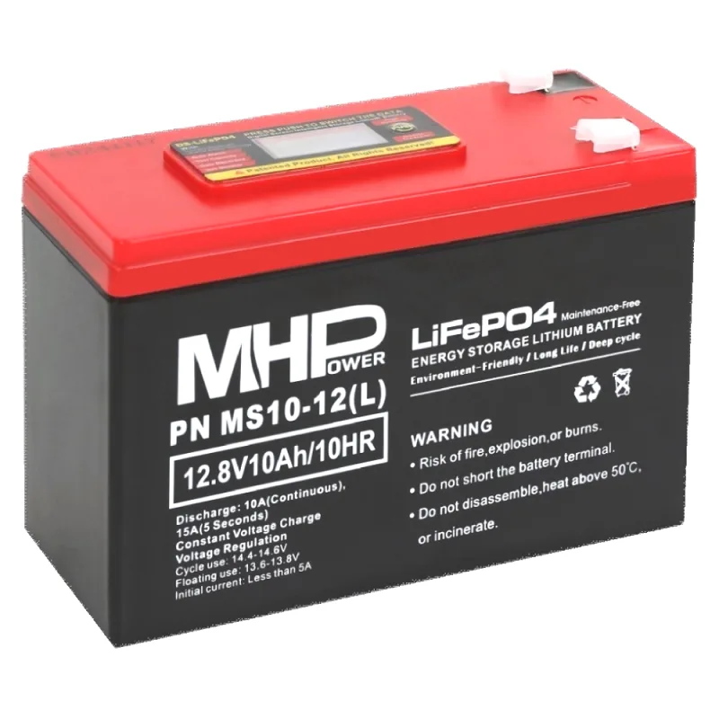 CARSPA MHPower MS10-12(L) Lithium baterie LiFePO4 12V/10A MS10-12(L)