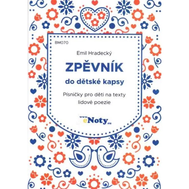 eNoty Zpěvník do dětské kapsy + audio