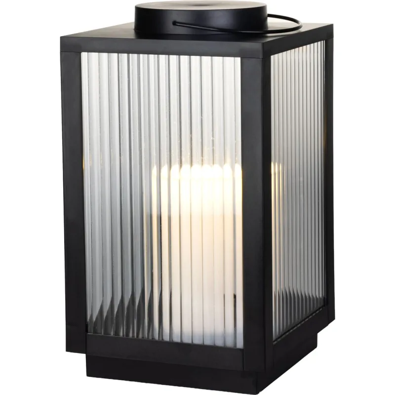 Lampáš MagicHome Vianoce, 1xLED teplá biela, 3xAA, IP20, 22x22x38 cm