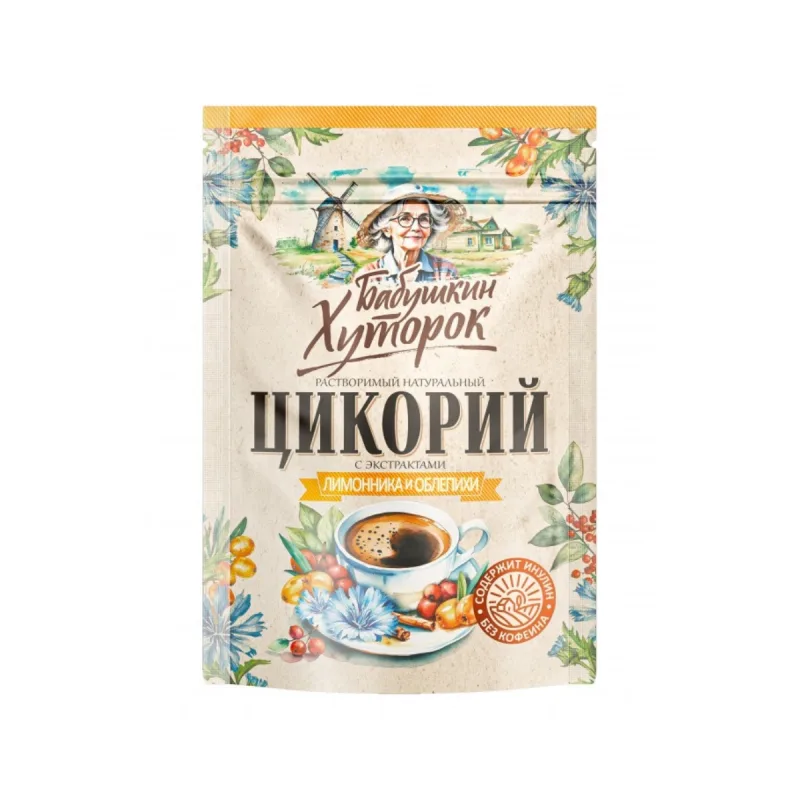 Hutorok Čakanková káva s rakytníkom a citrónovou trávou - 100 g -