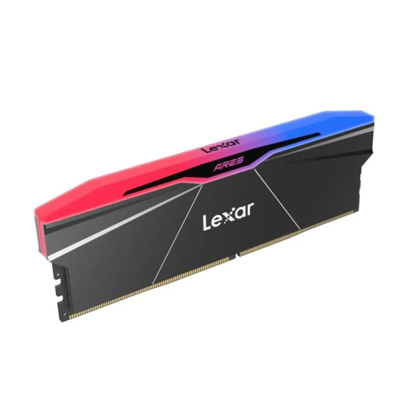 Lexar ARES/DDR5/32GB/6000MHz/CL30/2x16GB/RGB/Black (LD5U16G60C30BR-RGD)