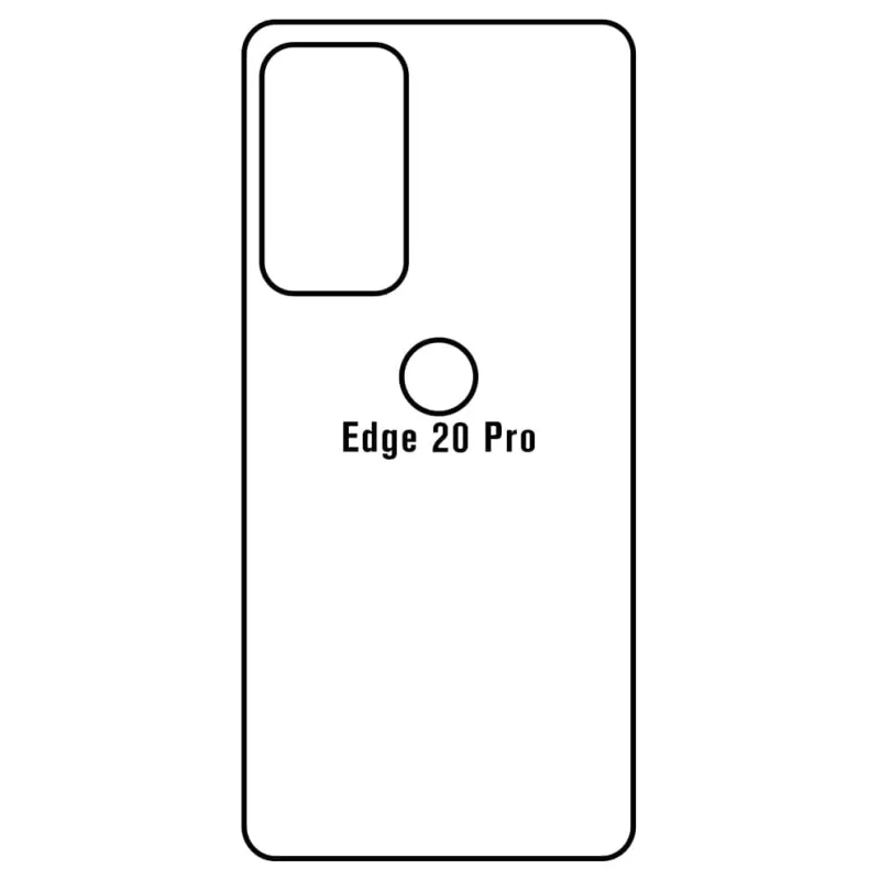 Sunshine Motorola Edge 20 Pro Zadná Hydrogél ochranná fólia Strih: Zadná časť 1, Typ fólie: Číra