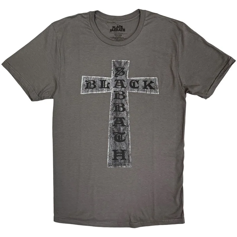 Black Sabbath - Cross (Charcoal Grey) (tričko)