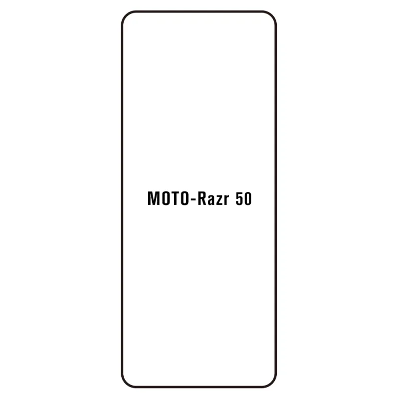 Sunshine Motorola Razr 50 Predná Hydrogél ochranná fólia Strih: Predná 1, Typ fólie: Anti-Spy (Privacy)