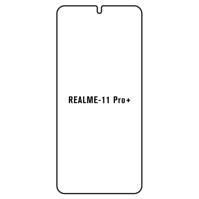 Sunshine Realme 11 Pro+ Predná Hydrogél ochranná fólia Strih: Kompatibilná s krytom, Typ fólie: Anti-Spy (Privacy)