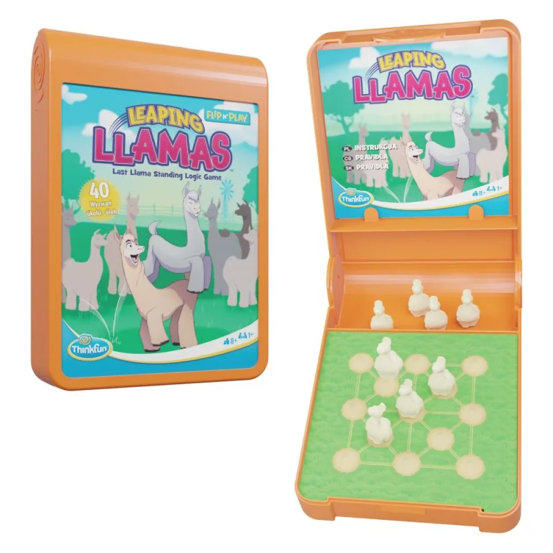 Ravensburger ThinkFun Flip & Play Skákajúce lamy