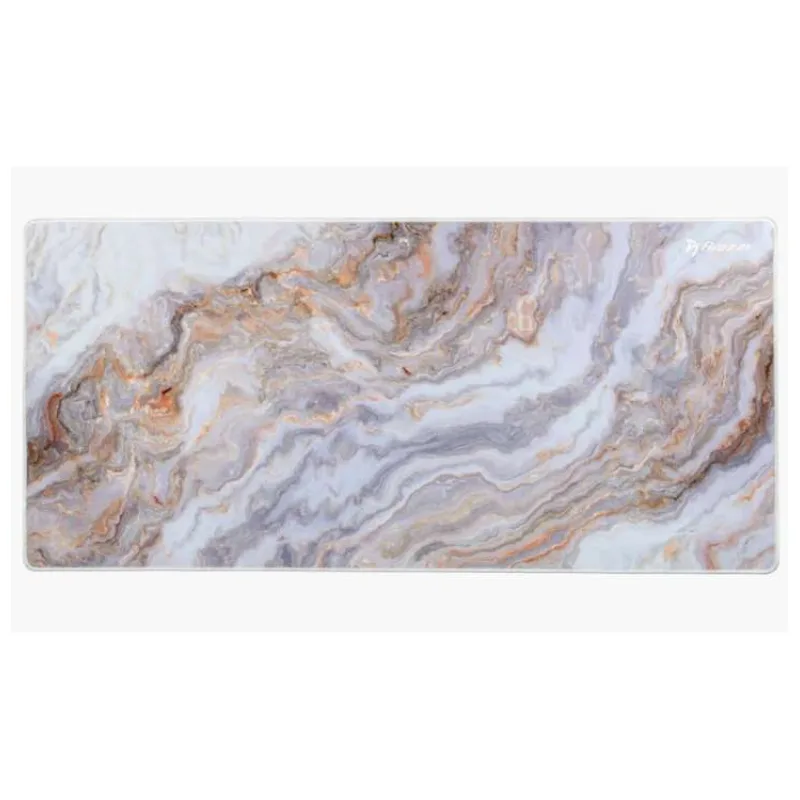 AROZZI ZONA Mousepad XL White Marble/ XL podložka na stůl/ 900x420x4 mm/ voděodolná (AZ-ZONA-900-D032)