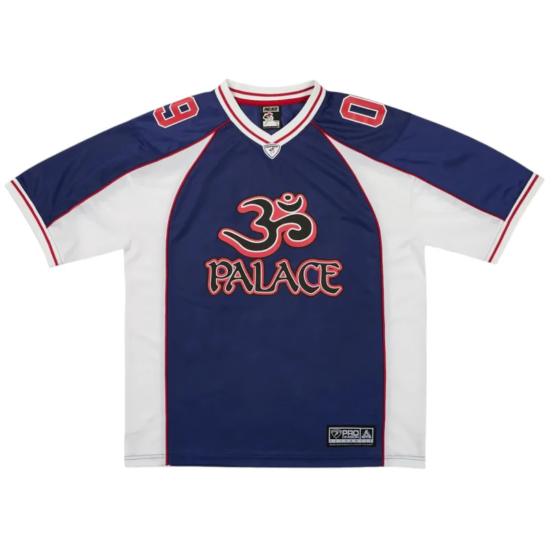 Palace Om Mesh Jersey Navy - XL