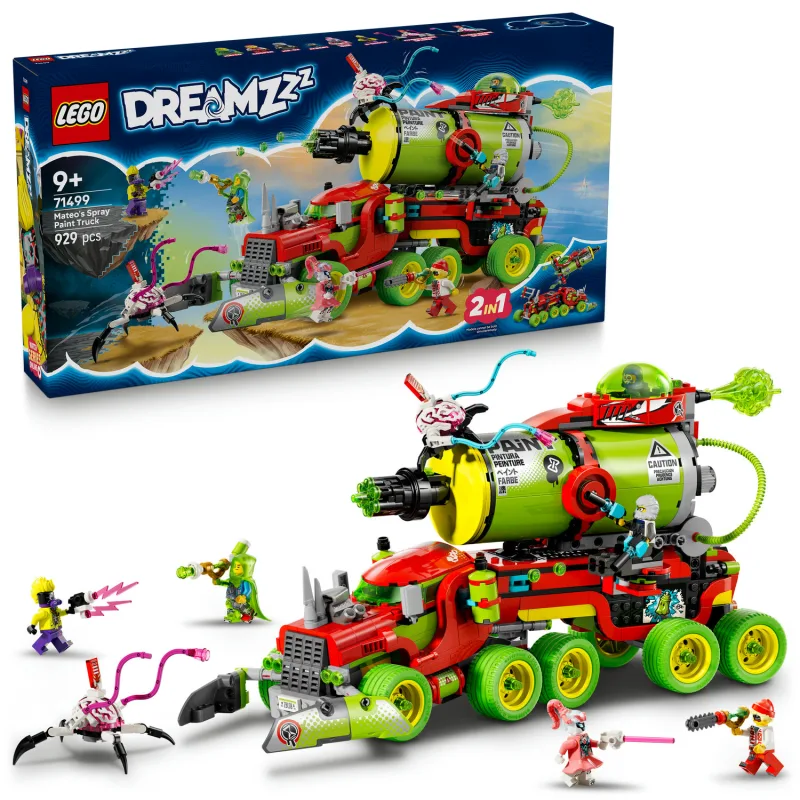 LEGO DREAMZzz™ 71499 Mateovo vozidlo v podobe farby v spreji