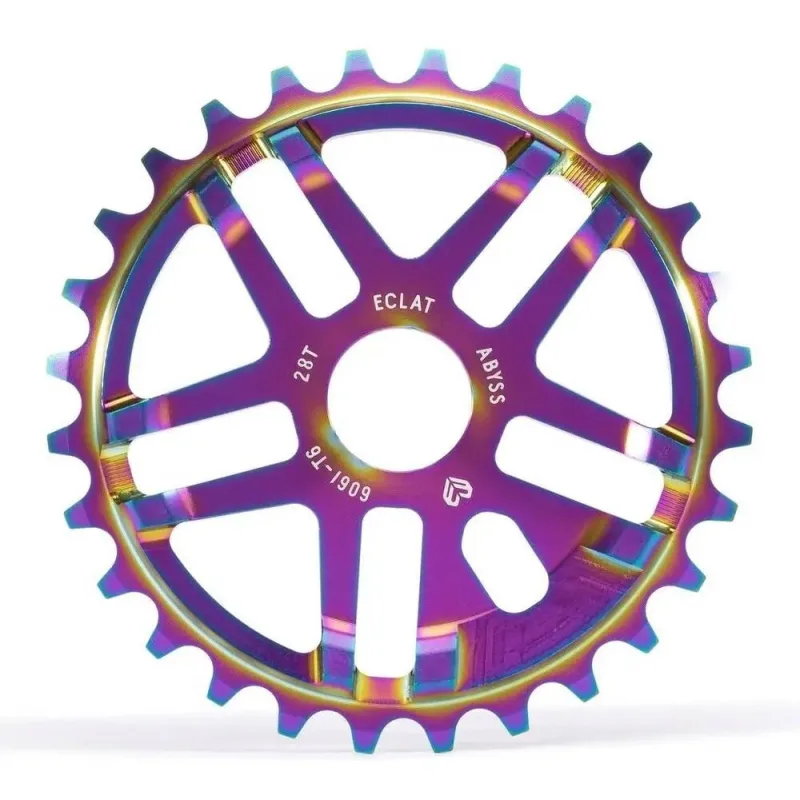 Eclat Abyss BMX Prevodníky (Satin Oilslick|28T)