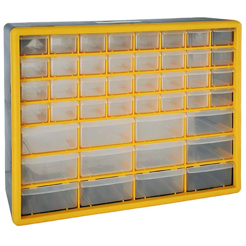 Stend pro Organizér na stenu Strend Pro SBx3045-D, 44 zásuviek, 50x16x39 cm, max. 28 kg