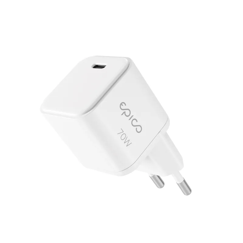 Epico UltraBoost Micro AVS GaN 70W dynamický sieťový adaptér EA70b - biela