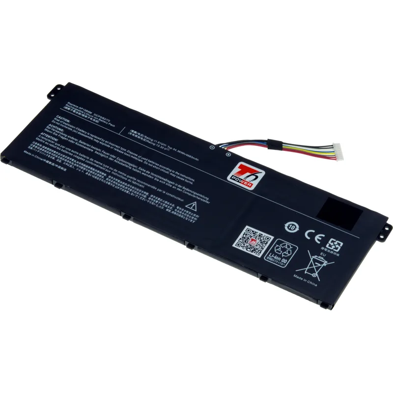 Baterie T6 Power pro Acer TravelMate P214-53, P215-54, X40-53, 4683mAh, 54,3Wh, 3cell, Li-pol NBAC0121