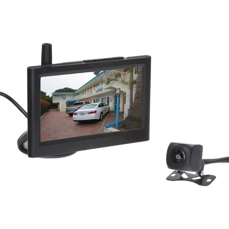 Bezdrátová parkovací kamera s LCD 4,3" displejem cw2-set430