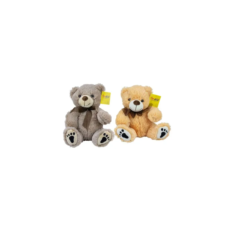 Teddies Medveď sediaci plyšový 25cm 2 farby