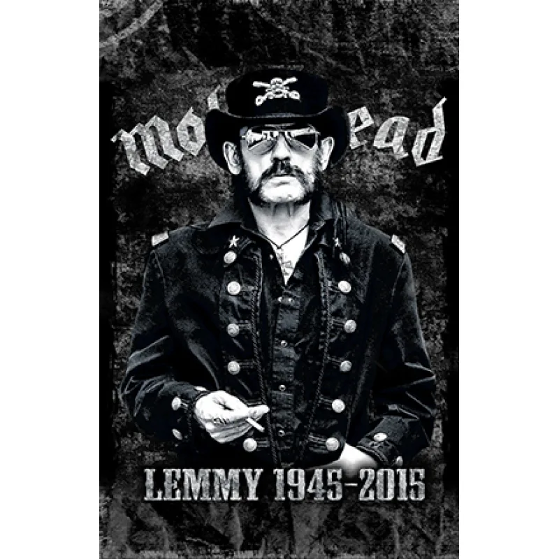 Motorhead - Lemmy 1945-2015 (vlajka)