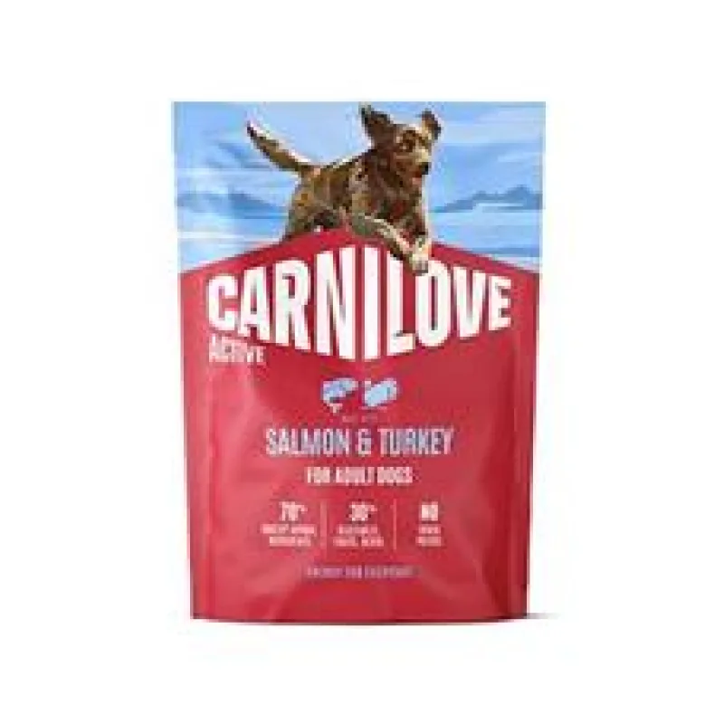 Carnilove Dog Active Dry Salmon&Turkey Adult AB 4kg