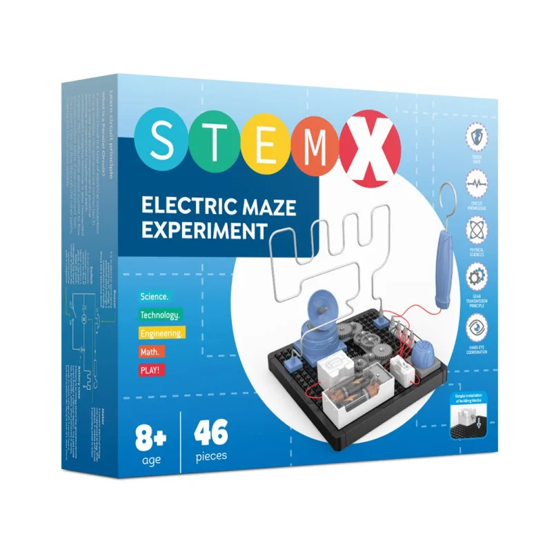 STAVEBNICE, STEMX – elektronický labyrint