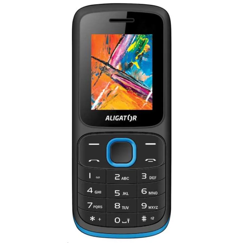 ALIGATOR D210 Dual sim čierno-modrý (AD210BB)