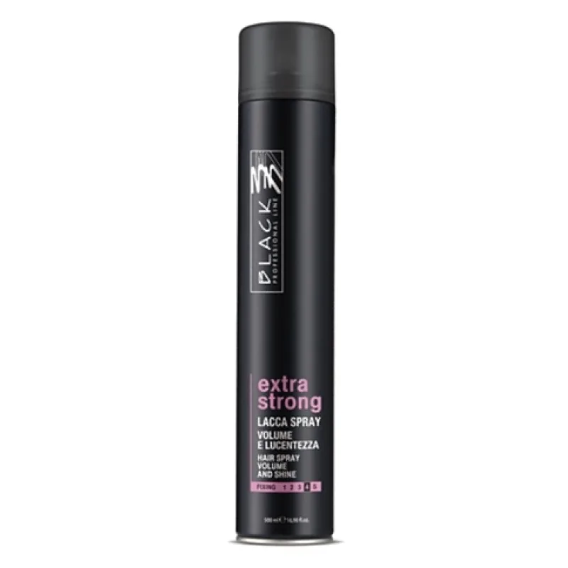 BLACK Styling Lak na vlasy. Extra silne tužiaci 500ml