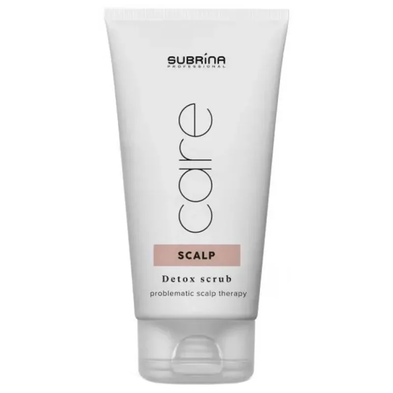 SUBRÍNA Care Scalp Detox Scrub 150ml - peeling pre problematickú vlasovú pokožku