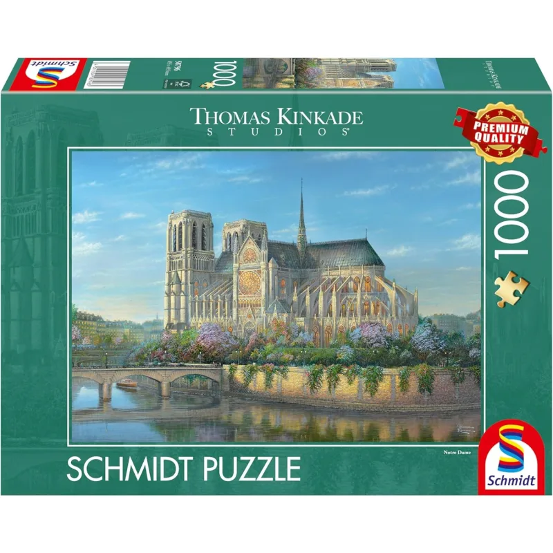 Puzzle Schmidt 1000 dielikov Thomas Kinkade - Notre Dame