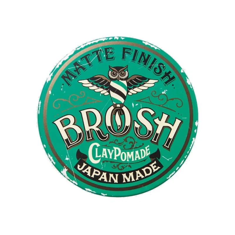 Matná hlina na vlasy BROSH Mini Clay pomade 40 g