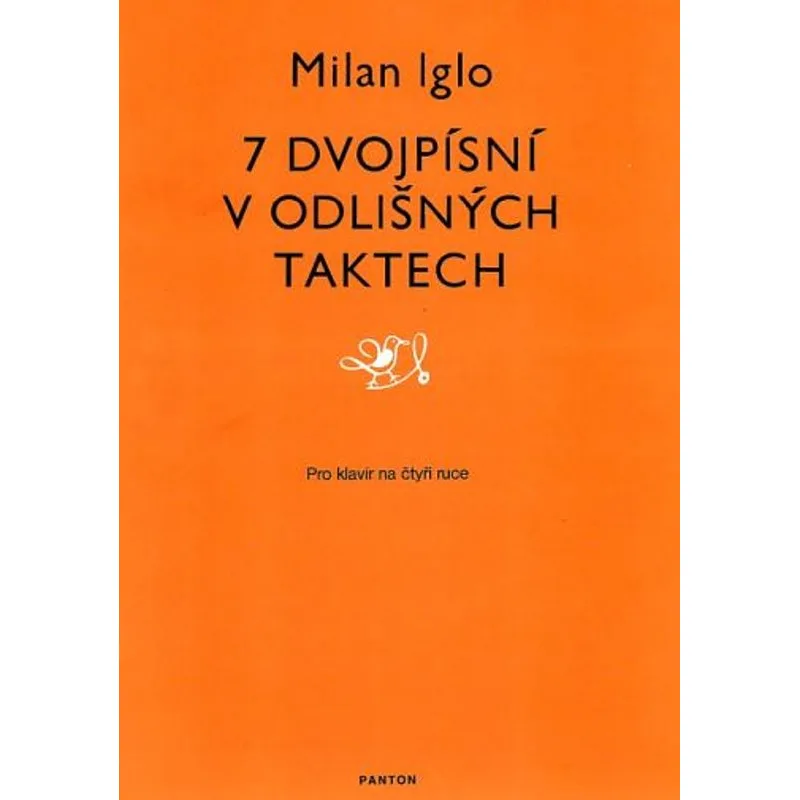 Schott Music Panton Sedm dvojpísní v odlišných taktech pro klavír na čtyři ruce