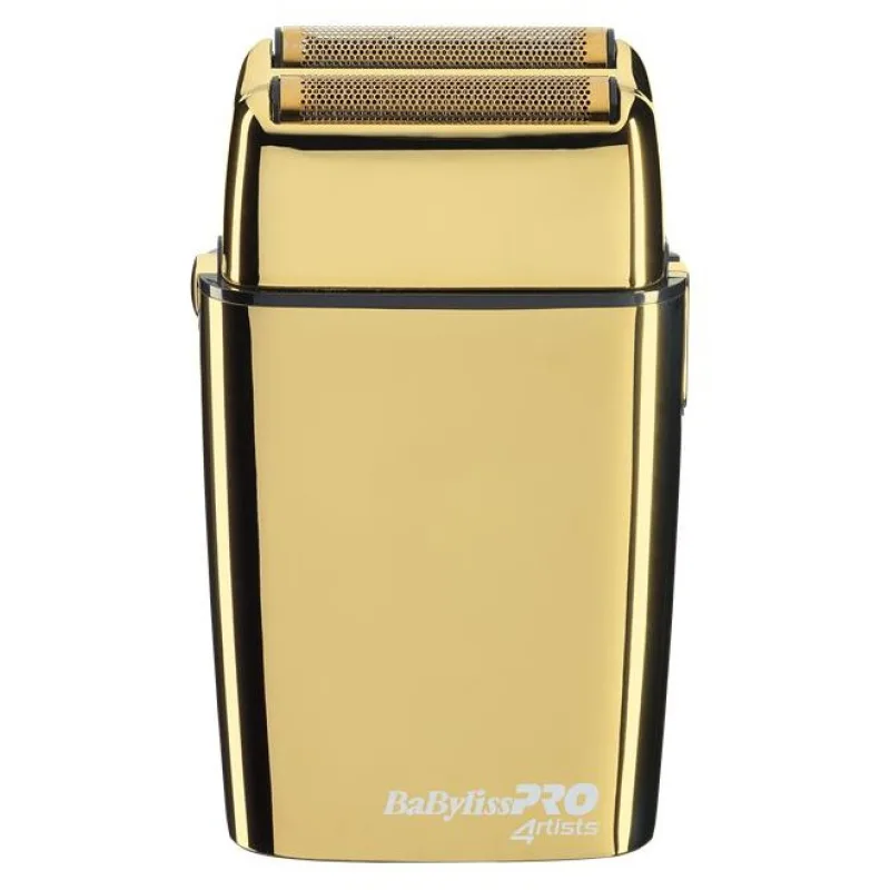 BABYLISS PRO FXFS2GE FOIL FX02 Barbers - zlatý profi dvoj planžetový holiaci strojček