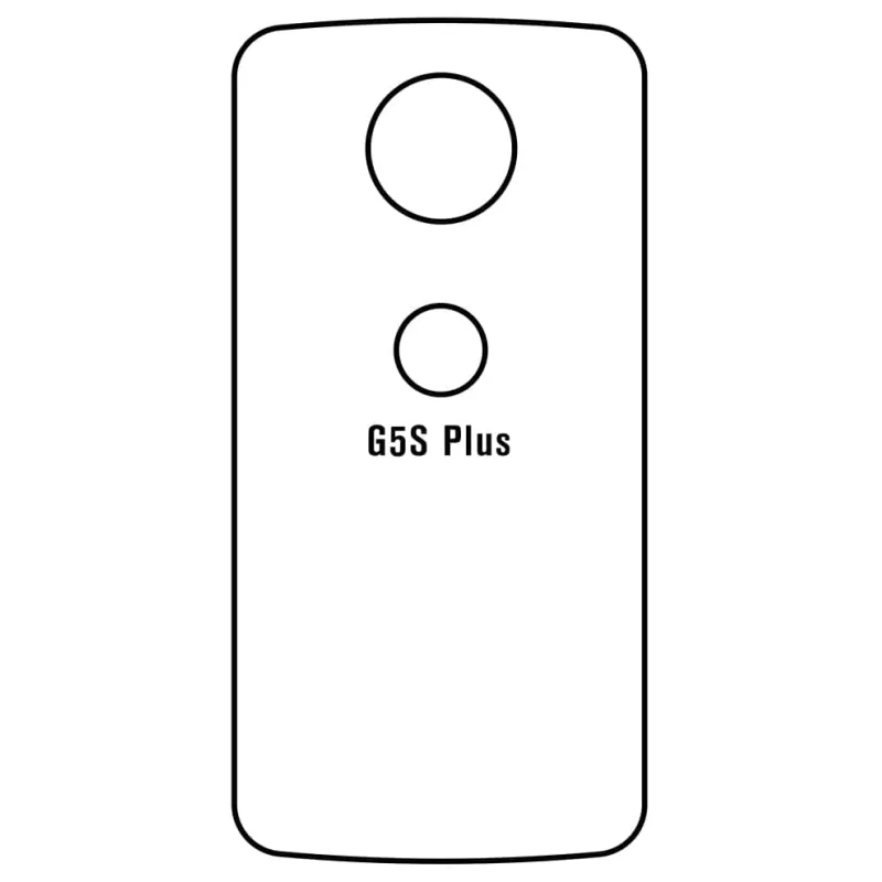 Sunshine Motorola G5S PLUS Zadná Hydrogél ochranná fólia Strih: Zadná časť 1, Typ fólie: Číra