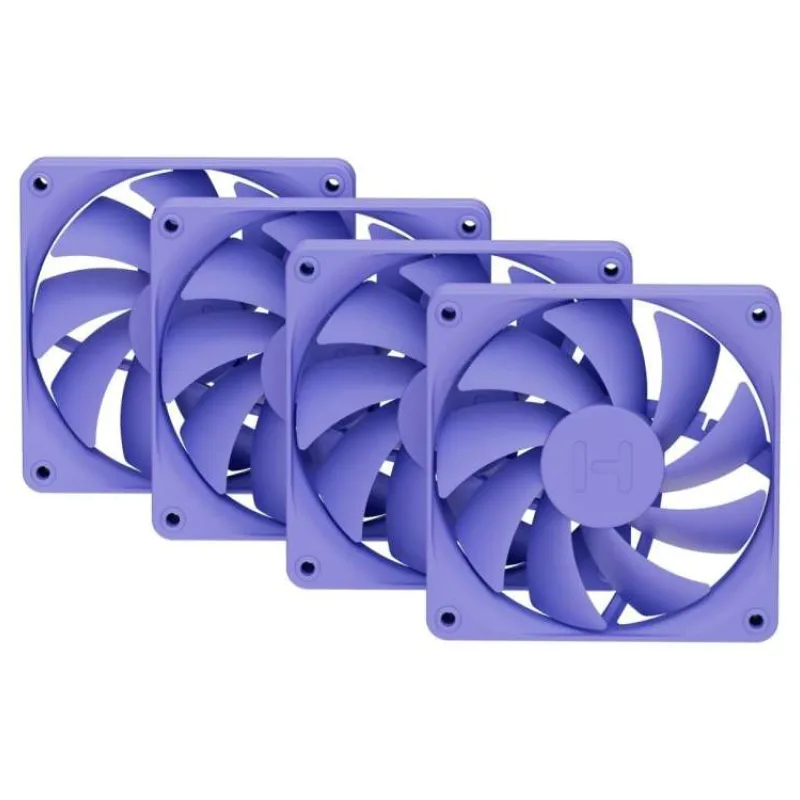 HYTE ventilátor 120mm PWM / barva Taro Milk / 1500rpm / 72CFM / ABS / 4-pin / sada 4x ventilátor (FAN-HYTE-FA12-TM-4 )