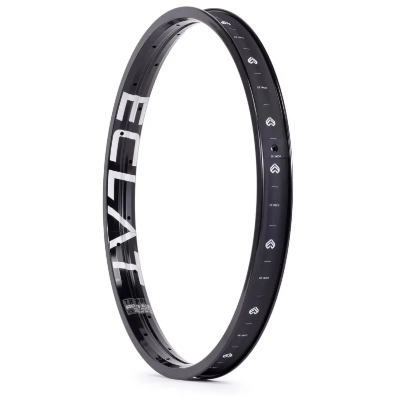 Eclat Trippin 20" Straight Wall Ráfek BMX (Černá)