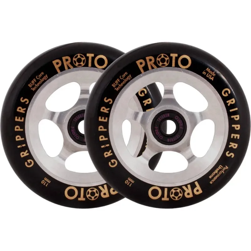 Kolieska Proto Gripper 110mm Black/Raw 2ks