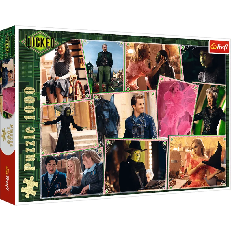 Puzzle Trefl 1000 dielikov Čarodejnica: Fotografie z filmu