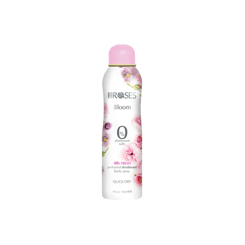 NATURE OF AGIVA ROSES BLOOM Parfumovaný dezodorant s jemnou a očarujúcou vôňou 150 ml -