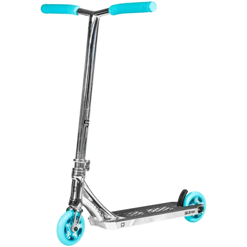 Core SL3 Mini Pro Scooter-Chrome/Teal