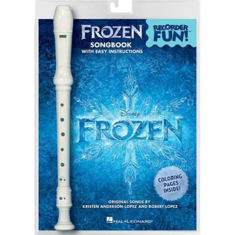 Hal Leonard Frozen: Recorder Fun! + sopránová flétna