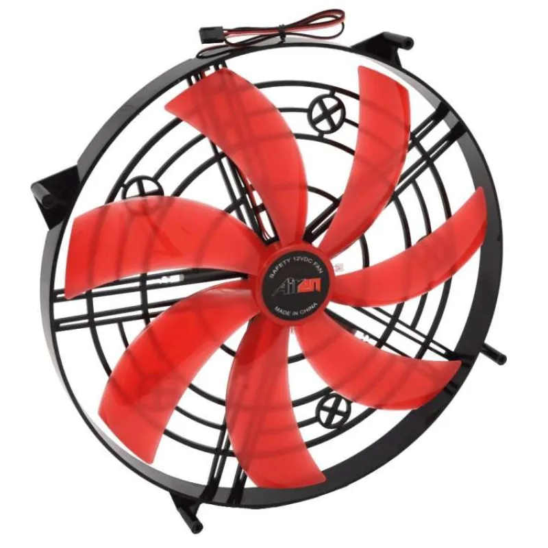 AIREN FAN RedWingsGiantExtreme 300 LED RED (300x300x30mm) (AIREN - FRWGE300LEDR)