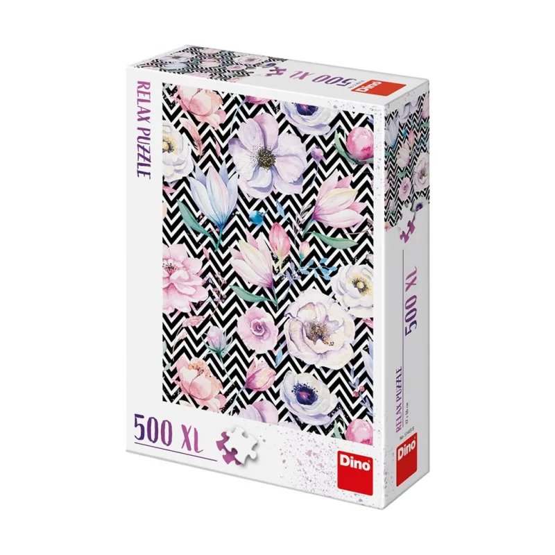 Dino Dino Puzzle Kvety 500 XL dielikov