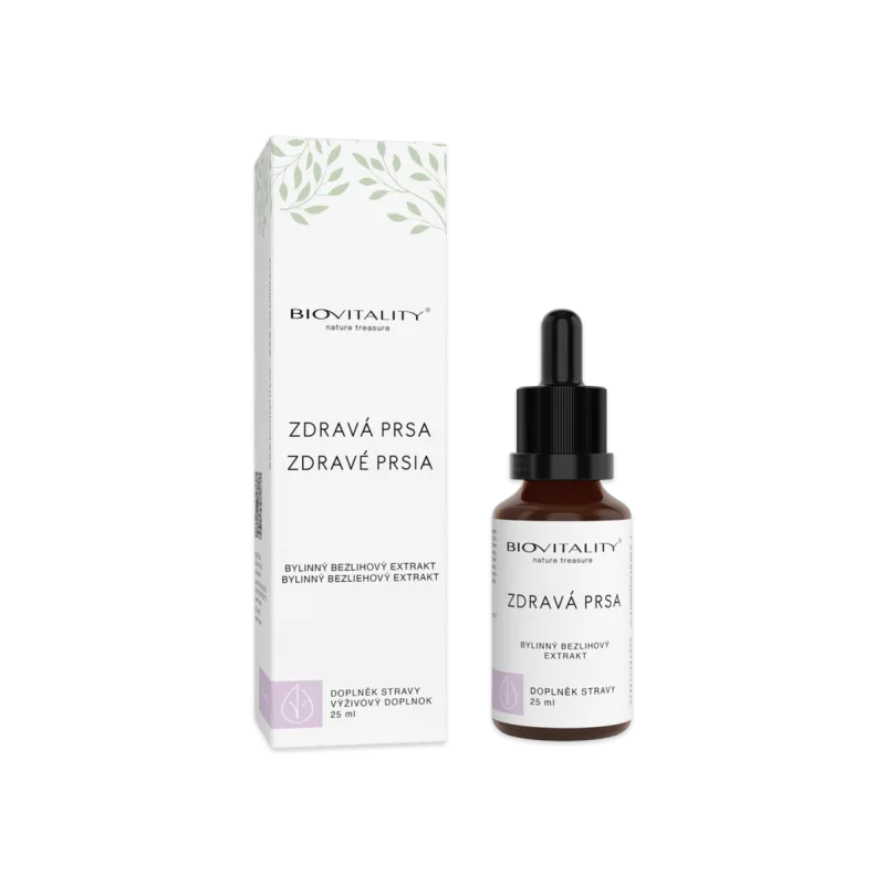 Green idea Zdravé prsia bezalkoholová tinktúra – kvapky 25 ml –