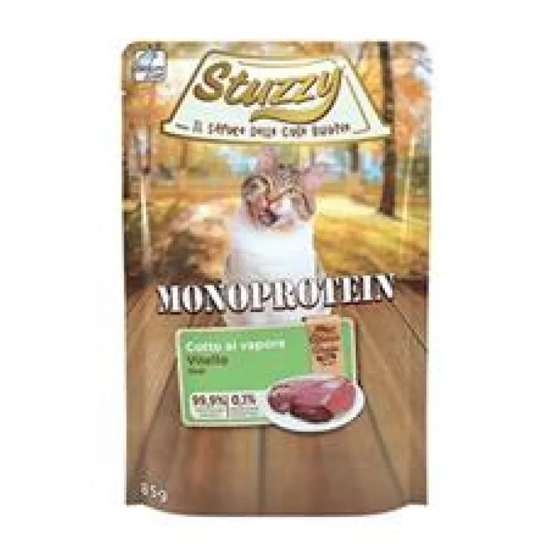 Stuzzy Cat kapsa Monoprotein Telecí paté 85g