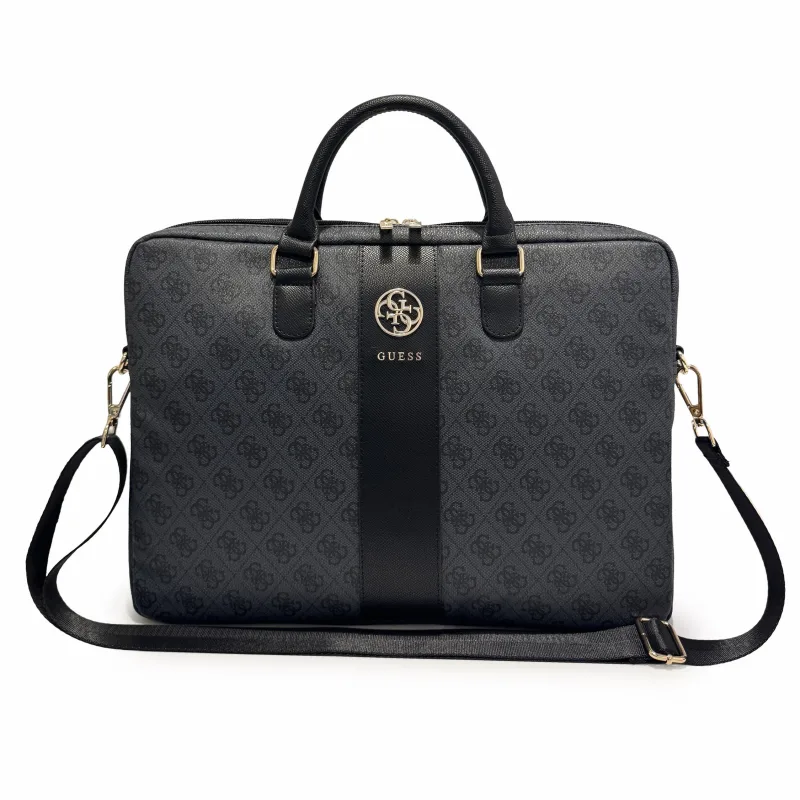 Guess PU 4G Metal Logo Taška na MacBook 16" čierna 57983131704