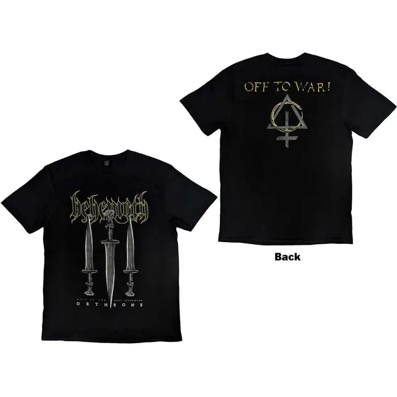 Behemoth - Off To War! (Back Print) (tričko)